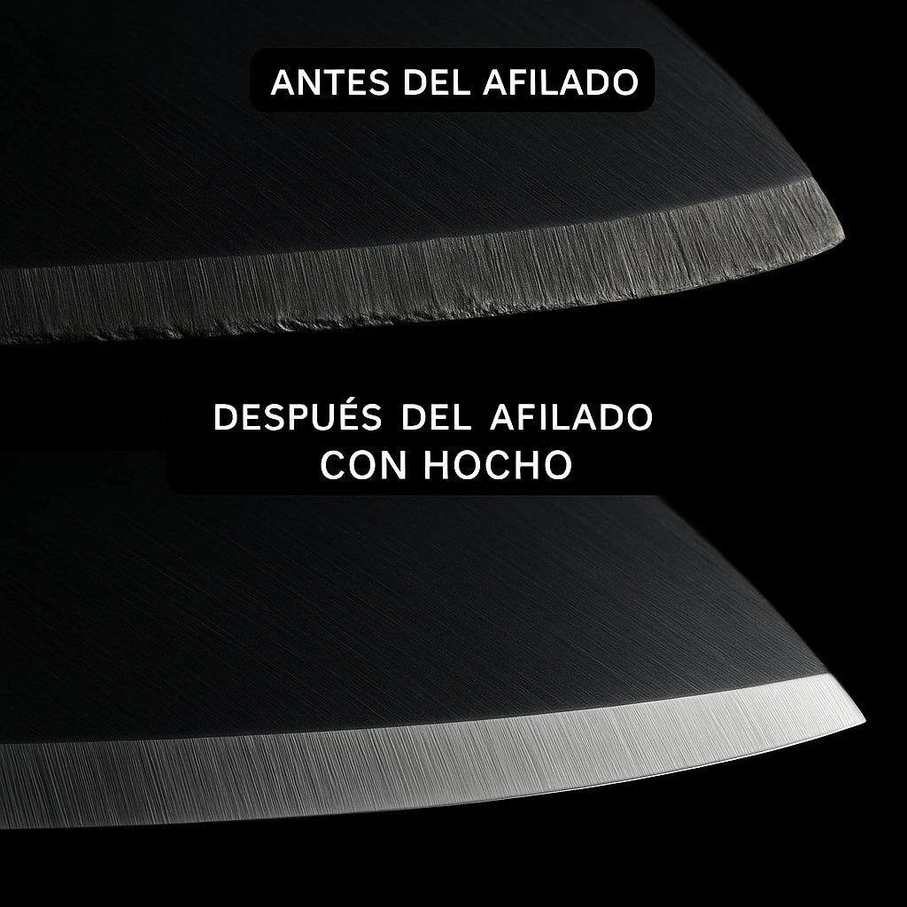 Combo Afilador de Cuchillos + Asentador de Cuero