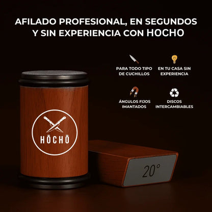 Afilador Profesional de Cuchillos con Discos Diamantados | Filo Perfecto En Minutos - Hōchō Chef