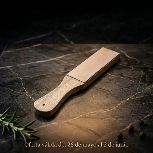Asentador de Cuero para Pulir Filo - Hōchō Chef