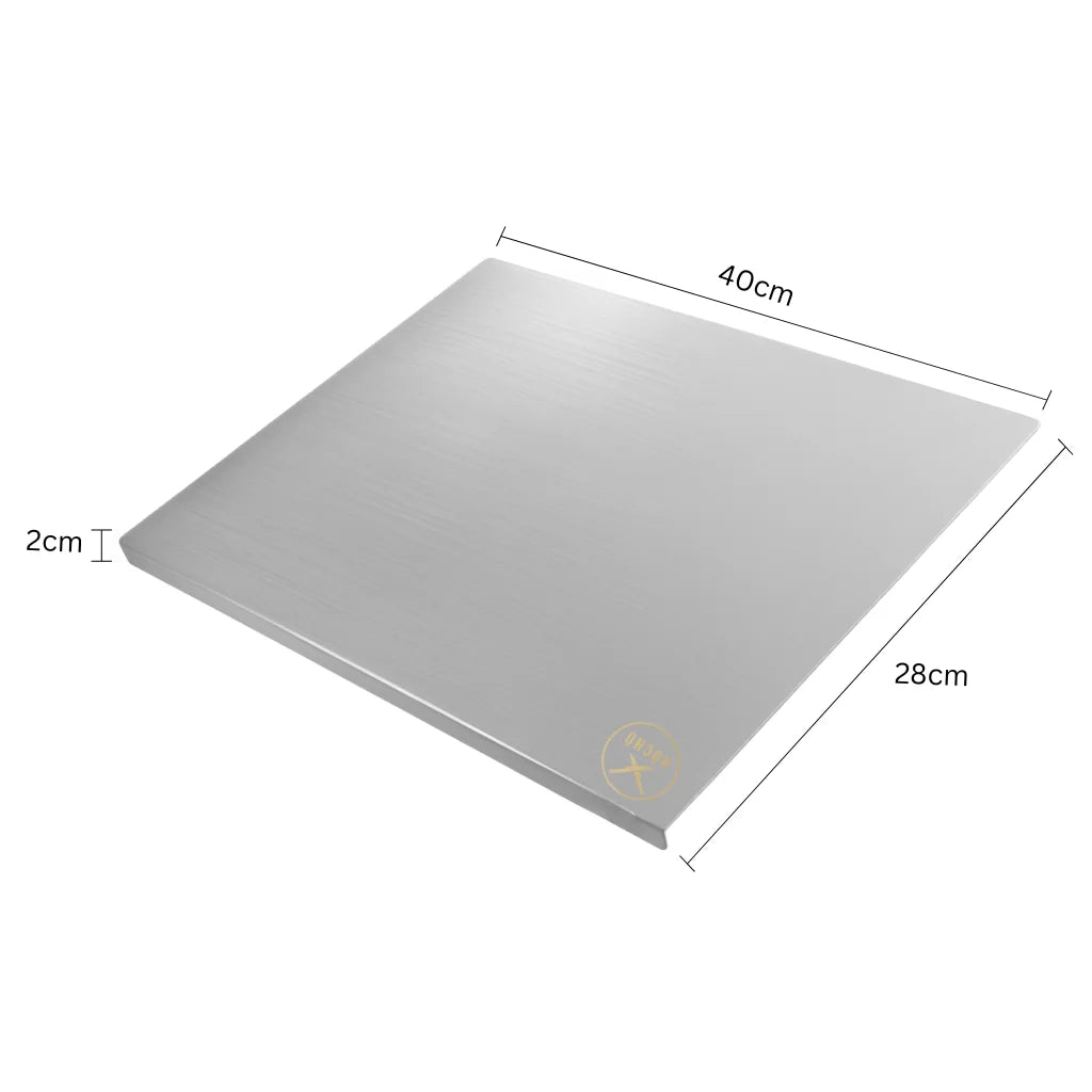 Tabla de Cocina Acero Inoxidable 304 – Resistente, Higiénica y Profesional - Hōchō Chef