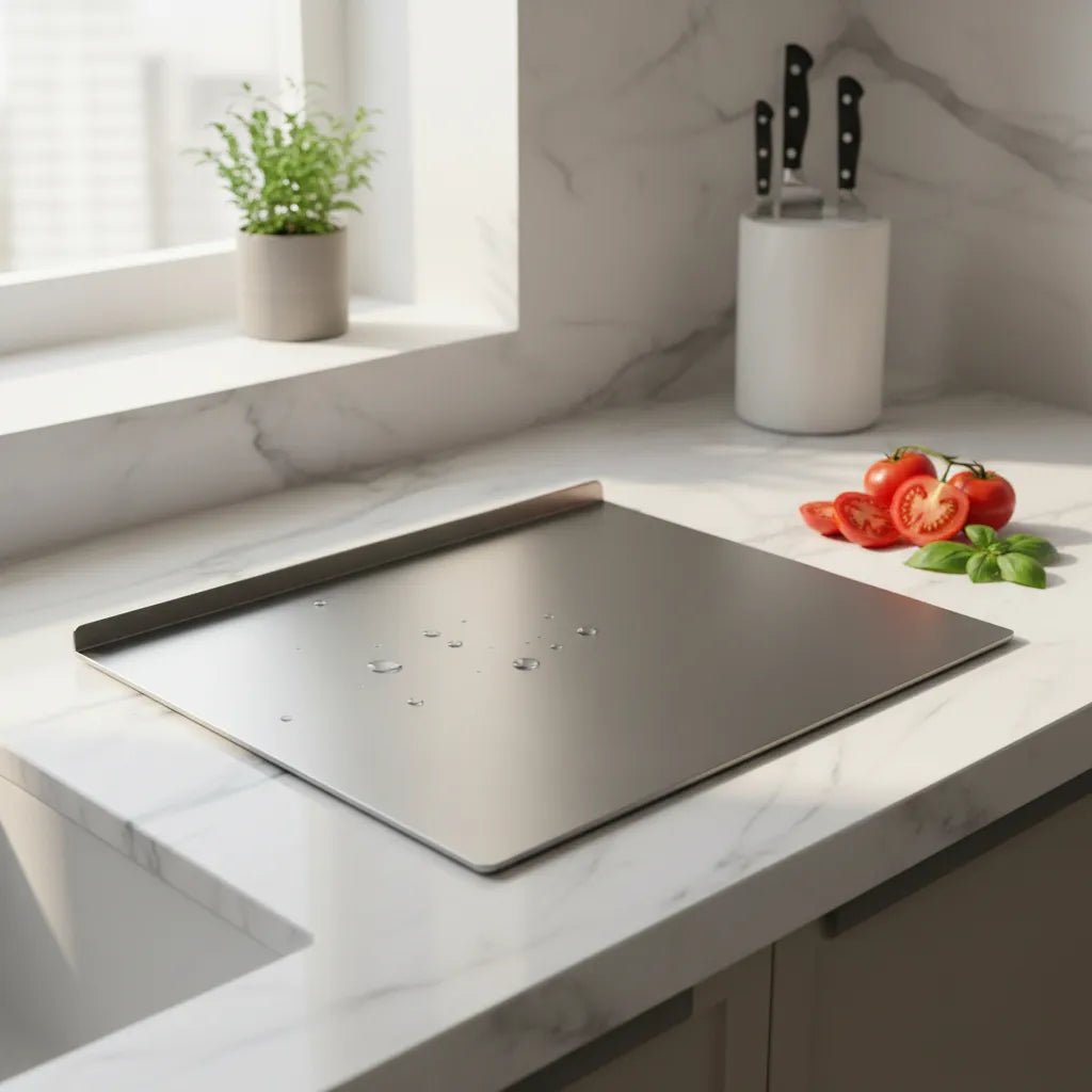 Tabla de Cocina Acero Inoxidable 304 – Resistente, Higiénica y Profesional - Hōchō Chef