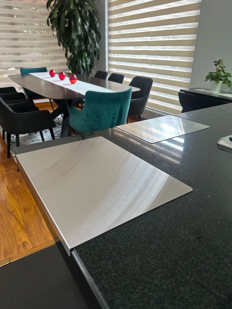 Tabla de Cocina Acero Inoxidable 304 – Resistente, Higiénica y Profesional - Hōchō Chef